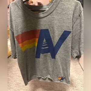 Aviator Nation xs cropped tee